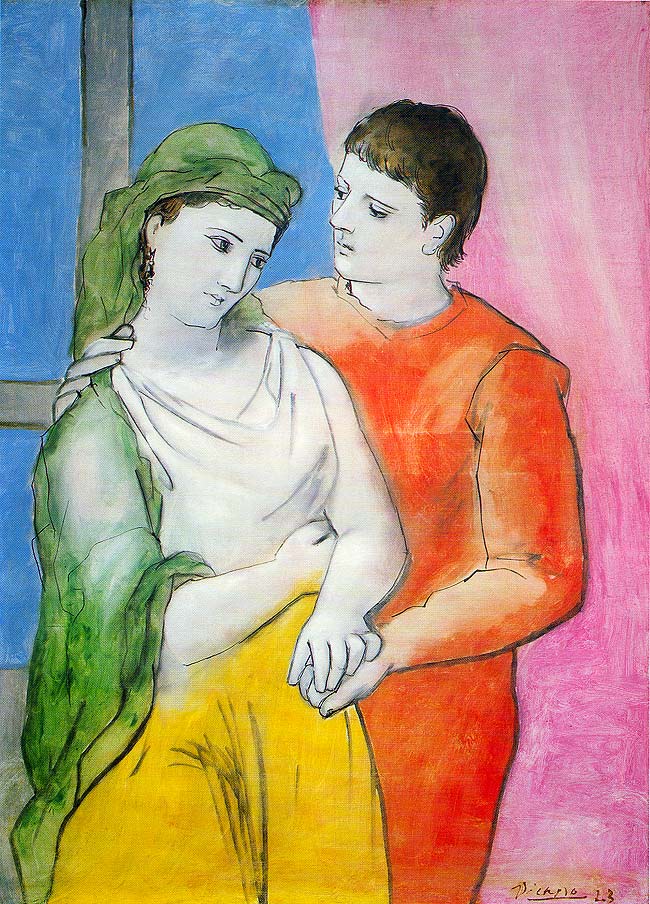 The Lovers by Pablo Picasso, 1923
